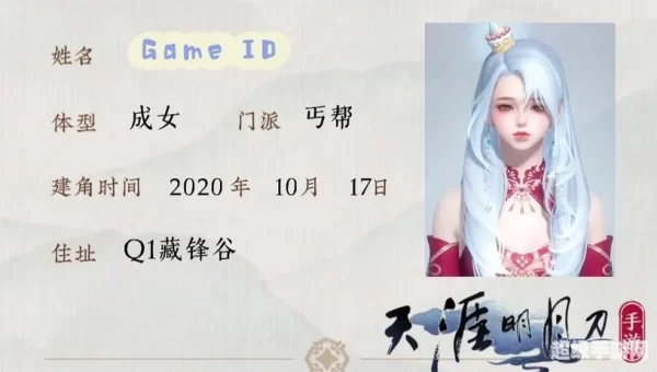 天涯明月刀身份