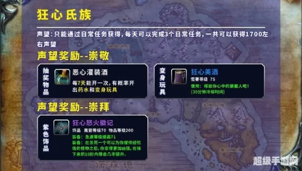 wlk声望
