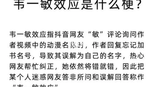 韦一敏